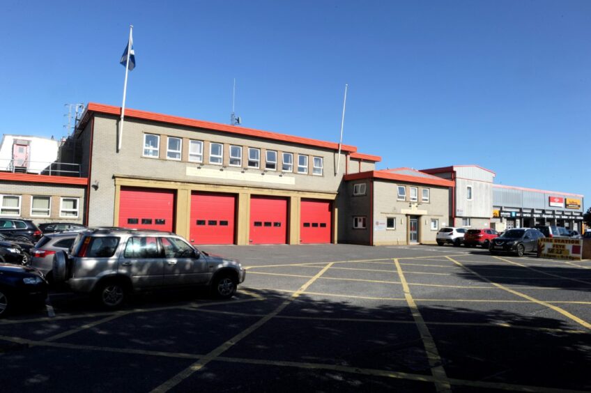 Inverness fire station.