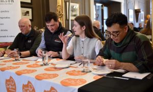 It was a tough day being a shortbread judge. Image: Sandy McCook / DC Thomson