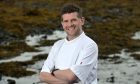 Calum Munro, chef of Scorrybreac Restaurant, pictured at Portree Bay. Image: Sandy McCook/DC Thomson