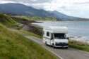 Camper vans and motorhomes on the popular NC500 are a familiar sight in Sutherland. Picture by SANDY McCOOK.