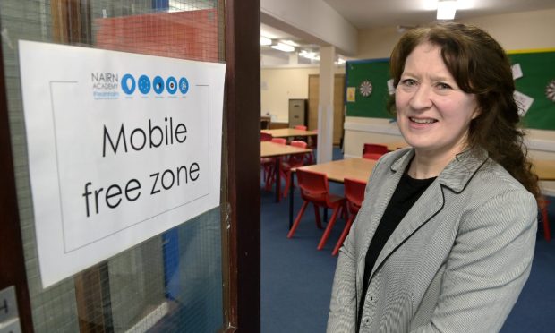 Julie MacDonald felt she had to act for the wellbeing of pupils and staff. Image: Sandy McCook/DC Thomson