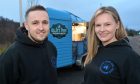 Victoria McPherson and Bruce Warrington run Ollie's Pops food truck. Image: Sandy McCook/DC Thomson