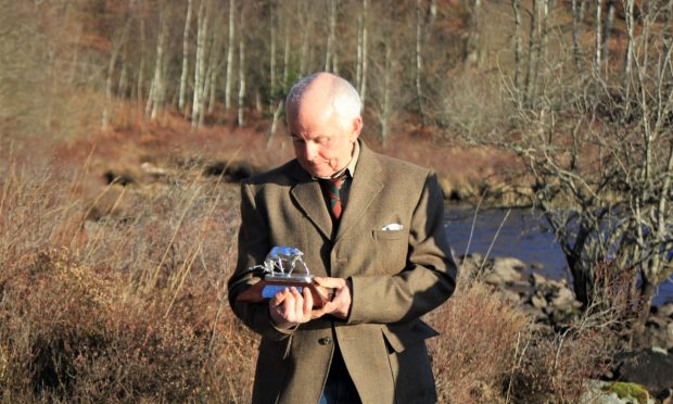 Recently retired Forestry and Land Scotland wildlife ranger John Mcnulty.