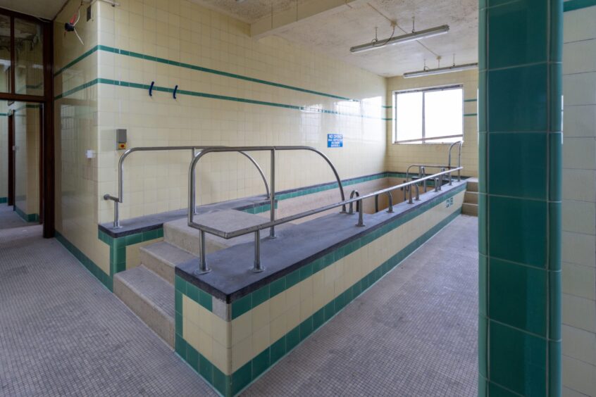 Plunge pool at Bon Accord Baths 