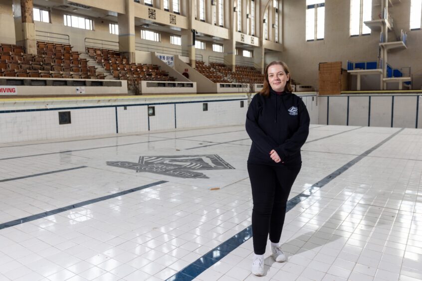 Becky Orlinski at Bon Accord Baths 