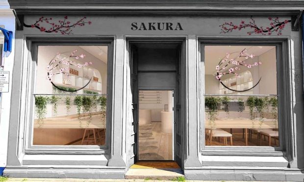 Sakura has received planning permission, to open a hot food takeawy in Oban.