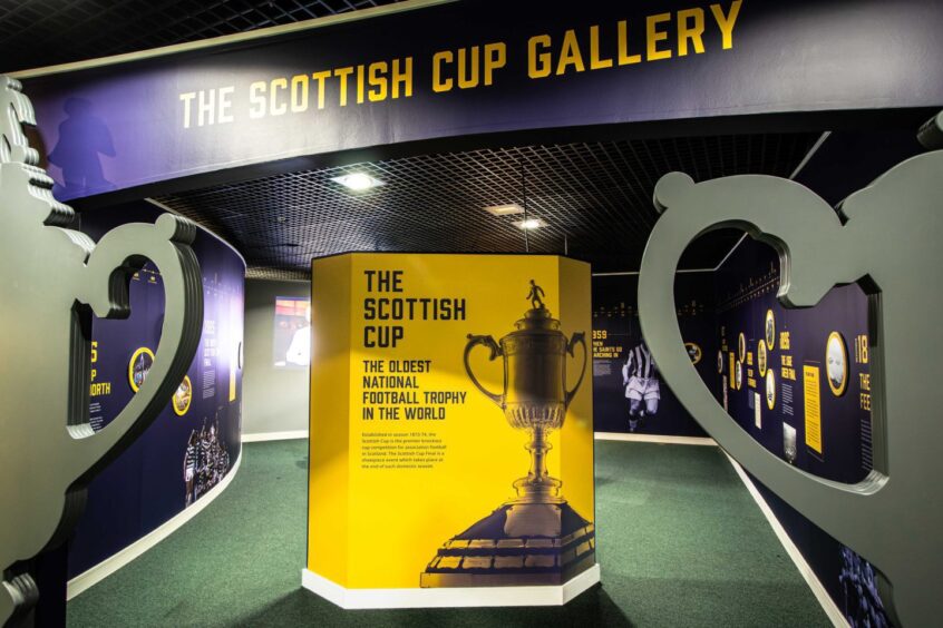 The Scottish Cup gallery at the Scottish Football Museum at Hampden Park, Glasgow, set up in 2023/24 for the competition's 150th edition, includes Caley Thistle's triumph in 2015. 