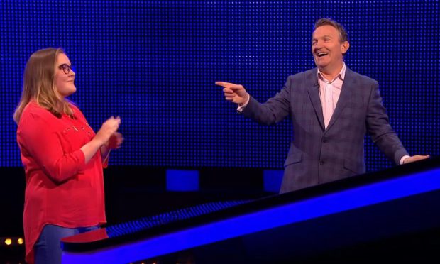 Alex from Oldham with host Bradley Walsh. Image: ITV.