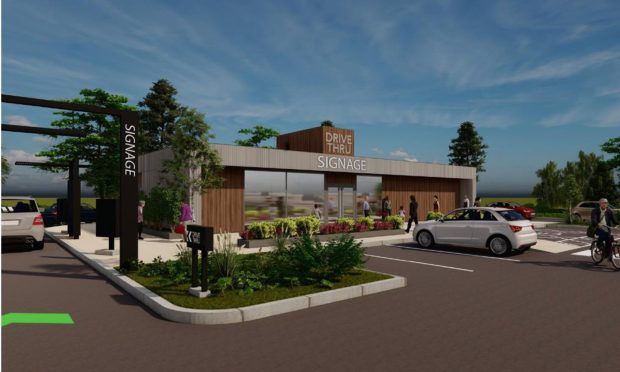 Plans unveiled for drive-thru coffee shop at Inverness Morrisons