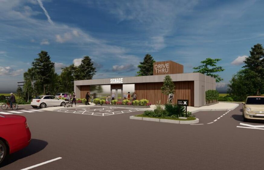 Plans unveiled for drive-thru coffee shop at Inverness Morrisons