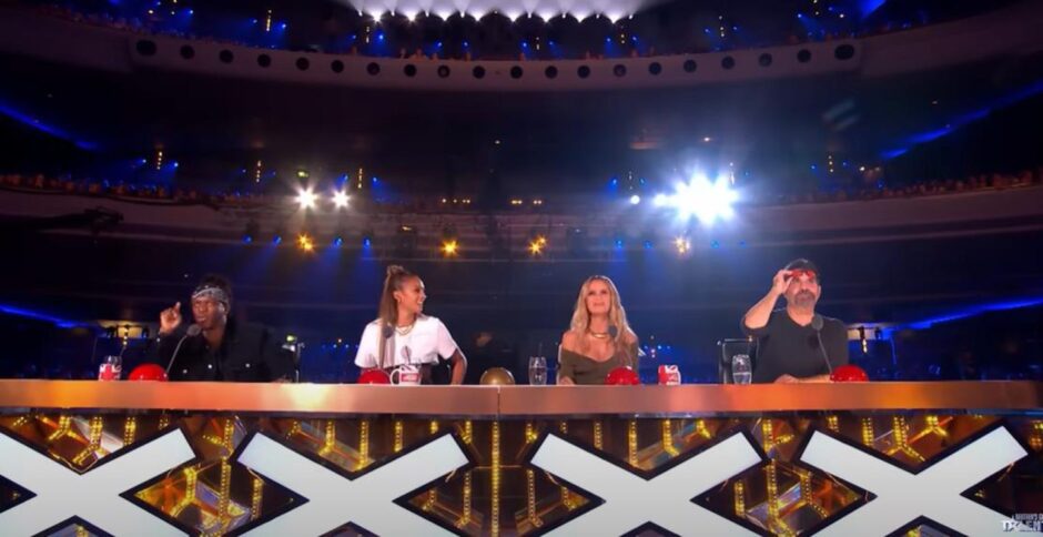 The judges on Britain's Got Talent