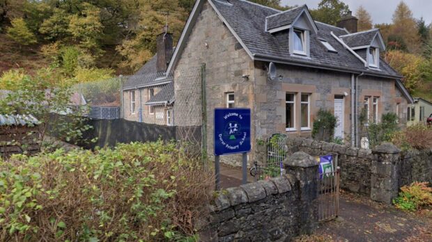 sign of saved duror primary school