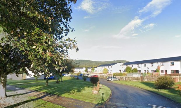 The siege took place in Westford, Alness. Image: Google Street View.