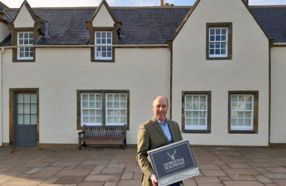 Gordon and MacPhail's director of prestige Stephen Rankin pictured outside the premises.