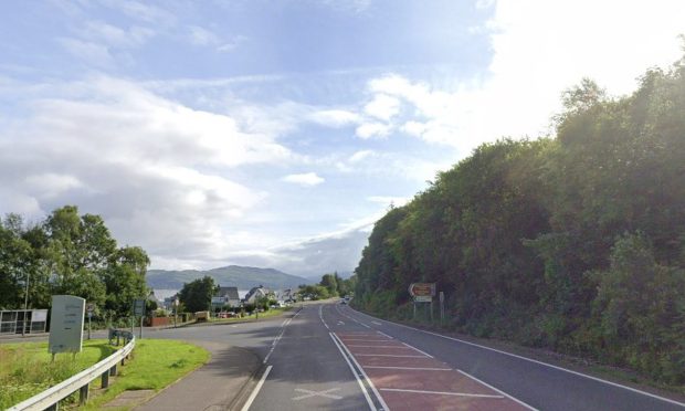 Serious accident at Dunbeg near Oban.