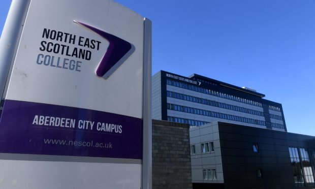 North East Scotland College is experiencing rising demand for places. Image: Chris Sumner/DC Thomson.