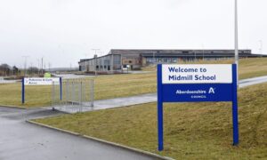 Midmill Nursery is on the same site as Midmill Primary School. Image: Darrell Benns/ DC Thomson