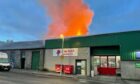 Wholesale florist J Van Vliet remains closed after a fire spread to the roof. Supplied by Paul McBain