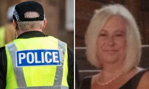 Kim Gilbert was pronounced dead at the scene. Image: Police Scotland