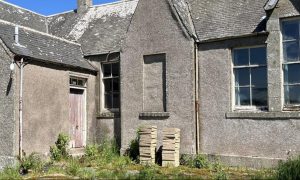 The former Cairnbanno School, which became a community centre, has been sitting empty for a number of years. Image: Aberdeenshire Council