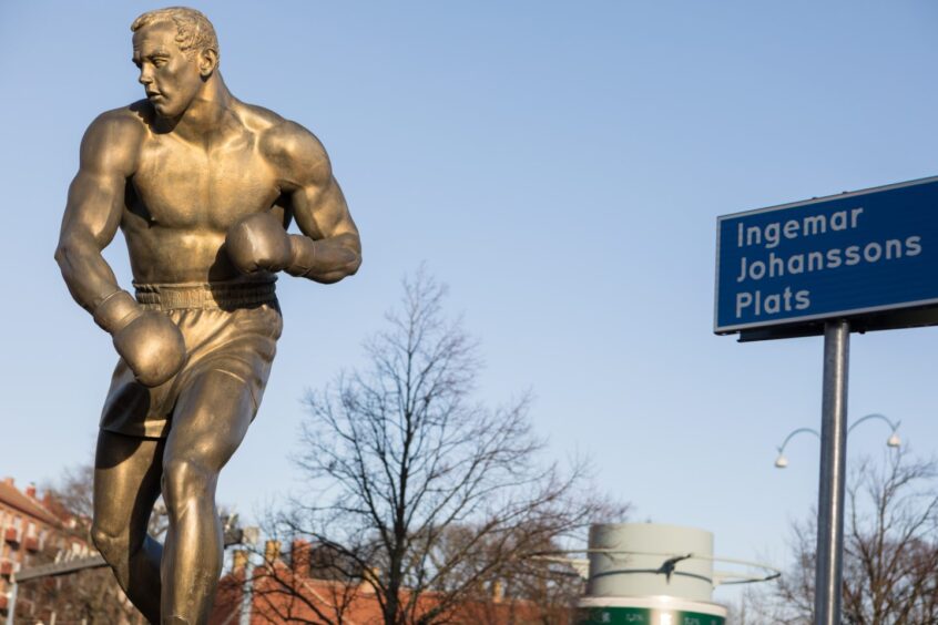 A statue of Ingemar Johansson in Gothenburg. Image: Aeronautics/Shutterstock