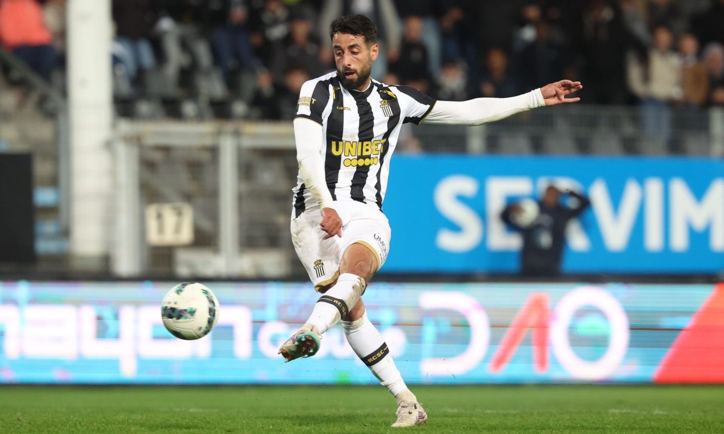 Oday Dabbagh in action for Charleroi. Image: Shutterstock. 