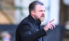 Aberdeen manager Jimmy Thelin on the touchline during the Premiership match against St Johnstone in Perth. Image: SNS