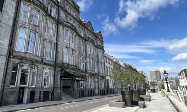 Aberdeen Mercure Caledonian Hotel is for sale.