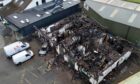The fire has destroyed several premises at Fairways Business Park. Image: George Finlayson