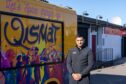 Director of Qismat Street Food Balal Ali pictured outside former iconic New Elgin bar.  Image: Jasperimage