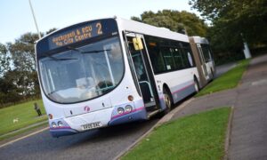 First Bus bendy bus