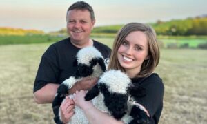 Andrew Polson pictured with his daughter Christina. Image supplied by Christina Polson