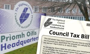 Highland Council are one of the last to confirm council tax rates in Scotland. Supplied by DC Thomson Design Team.