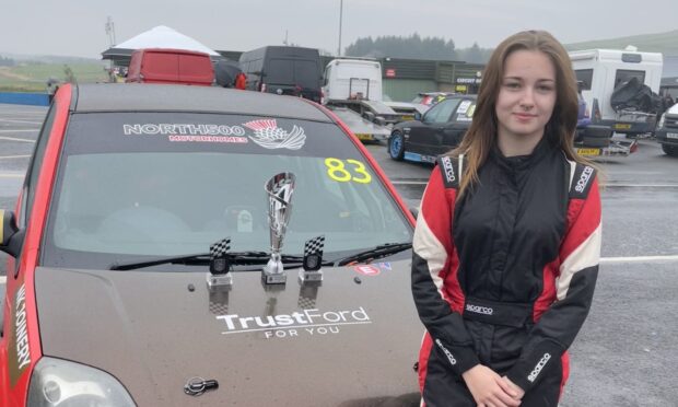 Sophie Kinghorn's racing career is on the brink of taking off.