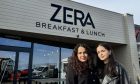 Rozerin and Betul Gorur open Zera Cafe on Aberdeen beach. Image: Ross Hempseed/DC Thomson.