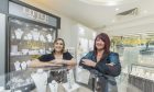 Sian Little and Karen Mackay inside Little the Jewellers.