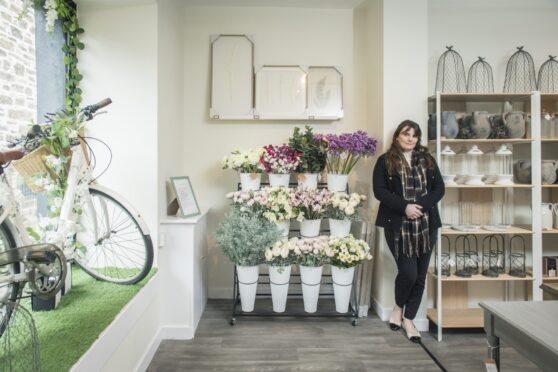 Amy Derbyshire pictured inside her stunning new shop. Image: Jason Hedges/DC Thomson