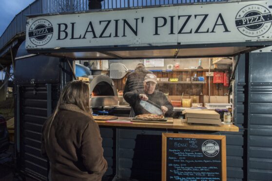 Blazin' Pizza, which started life during lockdown, has been made available for sale. Image: Jason Hedges/DC Thomson