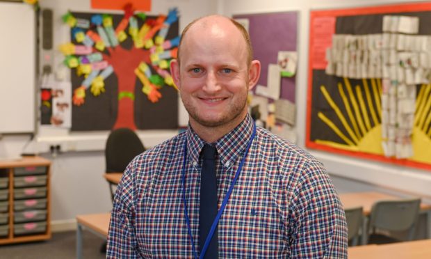 Portlethen Academy head teacher Barry Drennan. Image: Kenny Elrick/DC Thomson