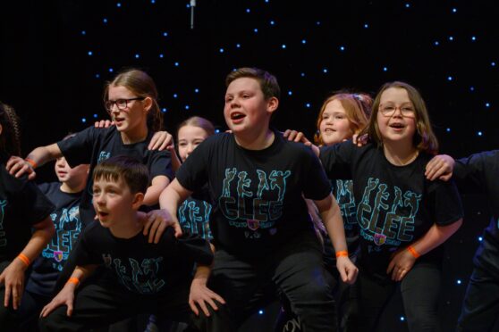 The Scottish Primary School Glee Challenge 2025 Northeast Scotland Sectionals 4, at Aberdeen Beach Ballroom. Image: Kenny Elrick/DC Thomson