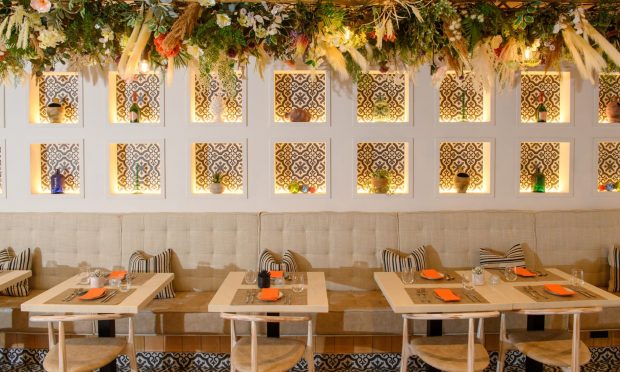 We were so excited to try the beautiful Mediterranean restaurant on Thistle Street. Image: Kenny Elrick/DC Thomson