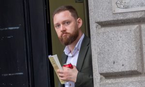 Sam Brill leaves Aberdeen Sheriff Court. Image: Kath Flannery/DC Thomson