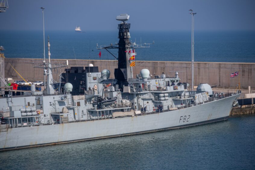 Image of HMS Somerset vessel