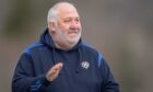 Newtonmore manager Peter Ross. Image: Neil Paterson.