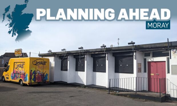 Former Caber Feidh pub in Elgin.