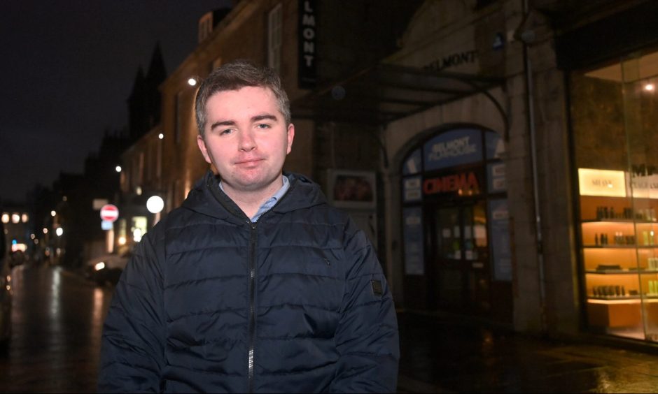 Lib Dem councillor Desmond Bouse. Image: Darrell Benns/DC Thomson