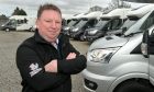 Callum Munro of North500 Motorhomes says the business has grown year on year. Image Sandy McCook/DC Thomson