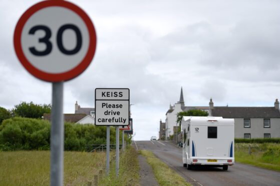 Keiss in Caithness, on the NC500. Image: 
Sandy McCook/DC Thomson