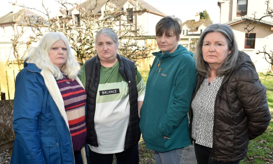 (L-R) Alison Dick, Justine Robertson, Kerry Ross and Lesley Thorpe.