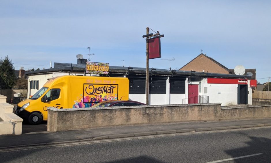 Caber Feidh pub in Elgin. 